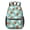 Pioneer Flower Floral-1, variant on Pioneer Flower Floral Print Pattern 17" School Backpacks for Teens,Waterproof Oxford Fabric,S-Shape Padded Straps for School,Travel,Hiking,Camping
