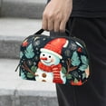thumbnail image 2 of Christmas Digital Pouch Oxford Cloth Waterproof Storage Pouch Cord Organizer Digital Travel Bag Small Travel Electronic Organizer 5.9x9.44x3.14 in, 2 of 6