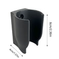 thumbnail image 3 of KER Home Organization Storage Solution Flexible Hose Holder Wall Mounted Tube Organizer For Bathroom Kitchen Garage, 3 of 6