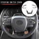 thumbnail image 3 of RHD Car Interior Steering Wheel Cover Trim Sticker Kits for Voxy Noah 90 Series 2022 2023+ABS Carbon Fiber, 3 of 5