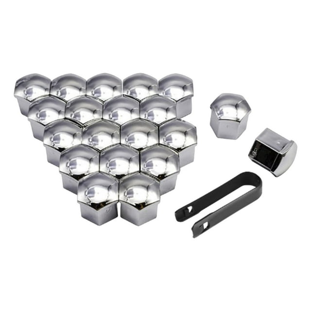20Pcs Car Wheel Lug Nut Covers Bolt Caps Bolt Rims Tyre Screw Cap Wheel Nut Caps 21mm