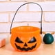 thumbnail image 3 of ¡Ahorros de Halloween! Decoraciones de Halloween Bixock, tarro de calabaza de plástico, cesta de dulces de calabaza, decoraciones navideñas de mano, cubo de calabaza malvada., 3 of 4