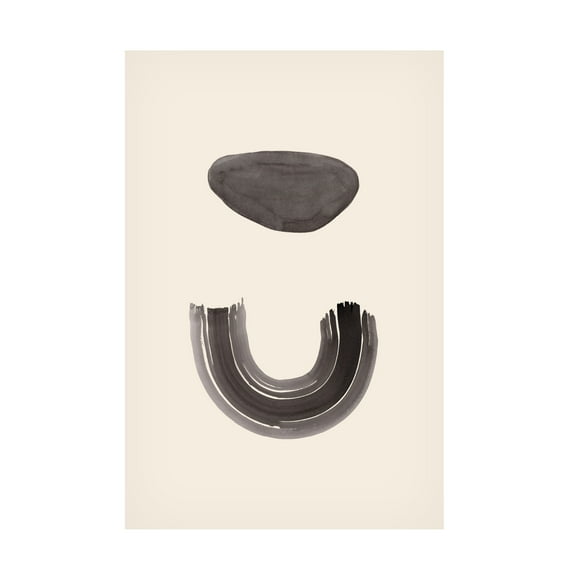 Canvas Wall Art - Pictufy Studio 'Arch And Stone' Wall Art for Living Room, Bedroom, or Office Décor by Trademark Fine Art - 12 x 19 Inches