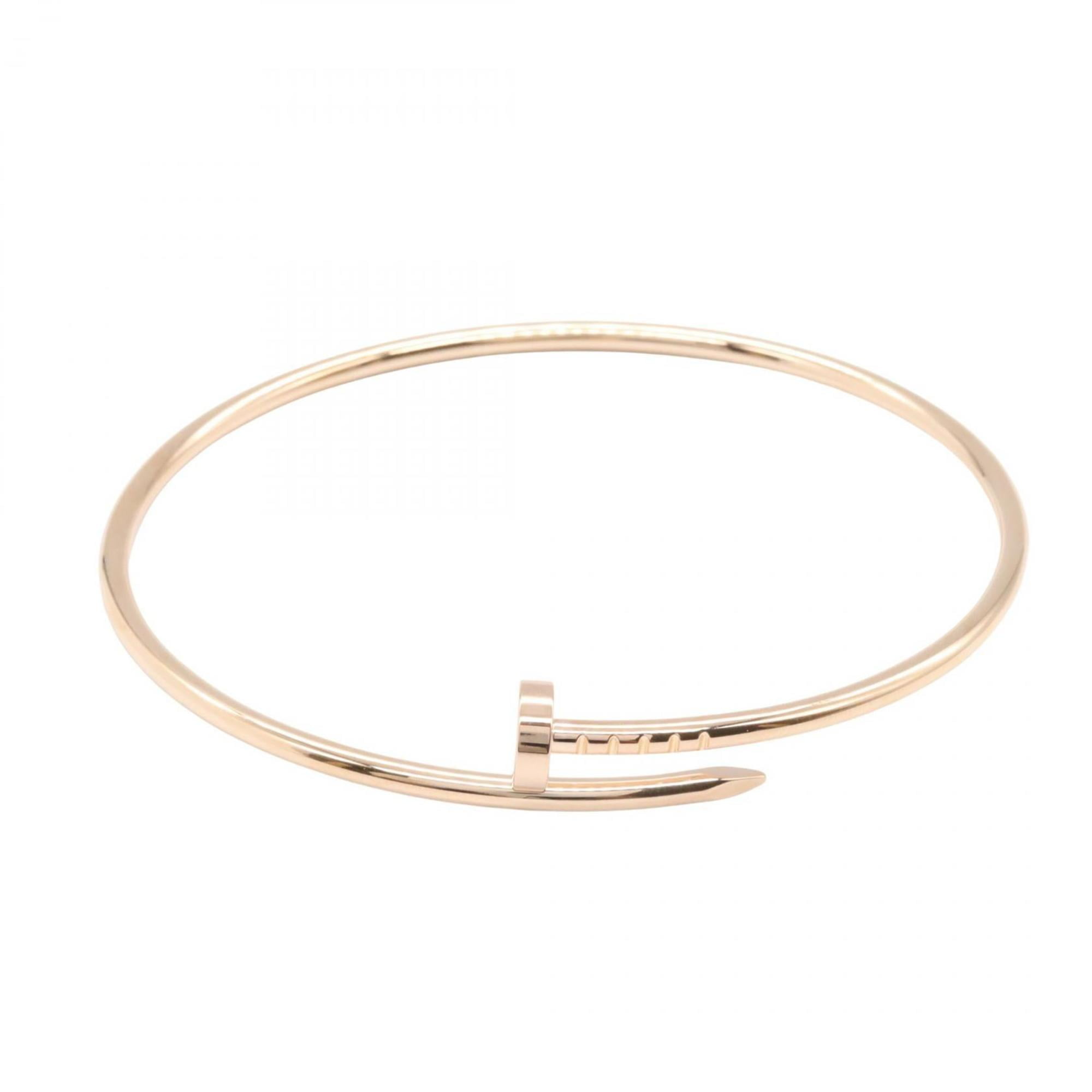 Pre-Owned Cartier Juste Un Clou SM Bracelet, 18K Pink Gold, for Men and Women. (Good)