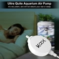 thumbnail image 3 of Pompe à Air czcpp-Aquarium, 1 Watt Ultra Silencieuse Mini Pompe à Oxygène, Kit Puissant d'Aérateur d'Air pour Aquarium 1-15 Gallons, Incluant Accessoires de Pompe à Air, Clip Arrière et Ventouse, 3 of 4