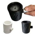 thumbnail image 1 of High Pressure Handheld Shower Head 3D Printed Flushing Cleaning Spiral Nozzle for Men Bathroom Accessories, 1 of 8