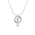 thumbnail image 2 of Delight Jewelry Buddha Hand (Reasoning & Teaching) Hockey Ring Charm Necklace, 18", 2 of 4