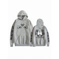 thumbnail image 4 of Jujutsu Kaisen Ryomen Sukuna Velvet big couple hoodie hoodie anime hoodie, 4 of 9