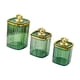 thumbnail image 3 of 3 cajas de almacenamiento para refrigerios, recipiente nórdico reutilizable con divisiones para servir refrigerios. Verde 4 Punto de Oro, 3 of 9