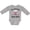 AC-Heather Grey, variant on Inktastic The Cutest Little Jelly Bean Boys or Girls Long Sleeve Baby Bodysuit