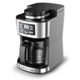 thumbnail image 3 of Gourmia 12-Cup Grind & Brew Coffee Maker with Integrated Grinder Black, 3 of 5