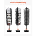 thumbnail image 4 of VEVOR Rotating Brochure Display Rack, 30 Pockets Mesh Magazine Literature Display Stand, Portable Floor Standing Magazine Rack, Metal Newspaper Catalog Holders for Shop Exhibitions Office Trade Show, 4 of 9