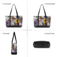 thumbnail image 6 of FORMRS Laptop Tote Bag for Women with 15.6" Computer Compartments Handbag, Colorful Flowers, 6 of 7
