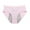 Pink, variant on Women's Underwear No Show Seamless Panties Soft Bikini Panty Stretch Hipster Underpant Breathable Ladies Briefs Yellow XS