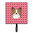 thumbnail image 1 of Carolines Treasures BB5318SH4 Papillon Hearts Leash or Key Holder, 1 of 1