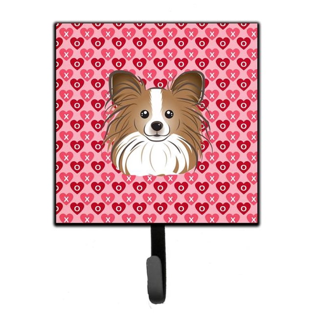 Carolines Treasures BB5318SH4 Papillon Hearts Leash or Key Holder