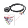 thumbnail image 4 of Scienceny Cable de extensión hembra, adaptador de Cable de diagnóstico de plástico DIY, reemplazo de Cables de alimentación duraderos para Vehículos, repuestos y accesorios Mis, 4 of 6