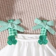 thumbnail image 4 of Tiijoy Infant Girls St. Patrick's Day Outfits Tiered Sleeveless Top Shorts Set, Sizes 12-18 Months, 4 of 4