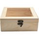 thumbnail image 2 of Storage Box Chest Container Display Box Souvenir Pine, 2 of 5