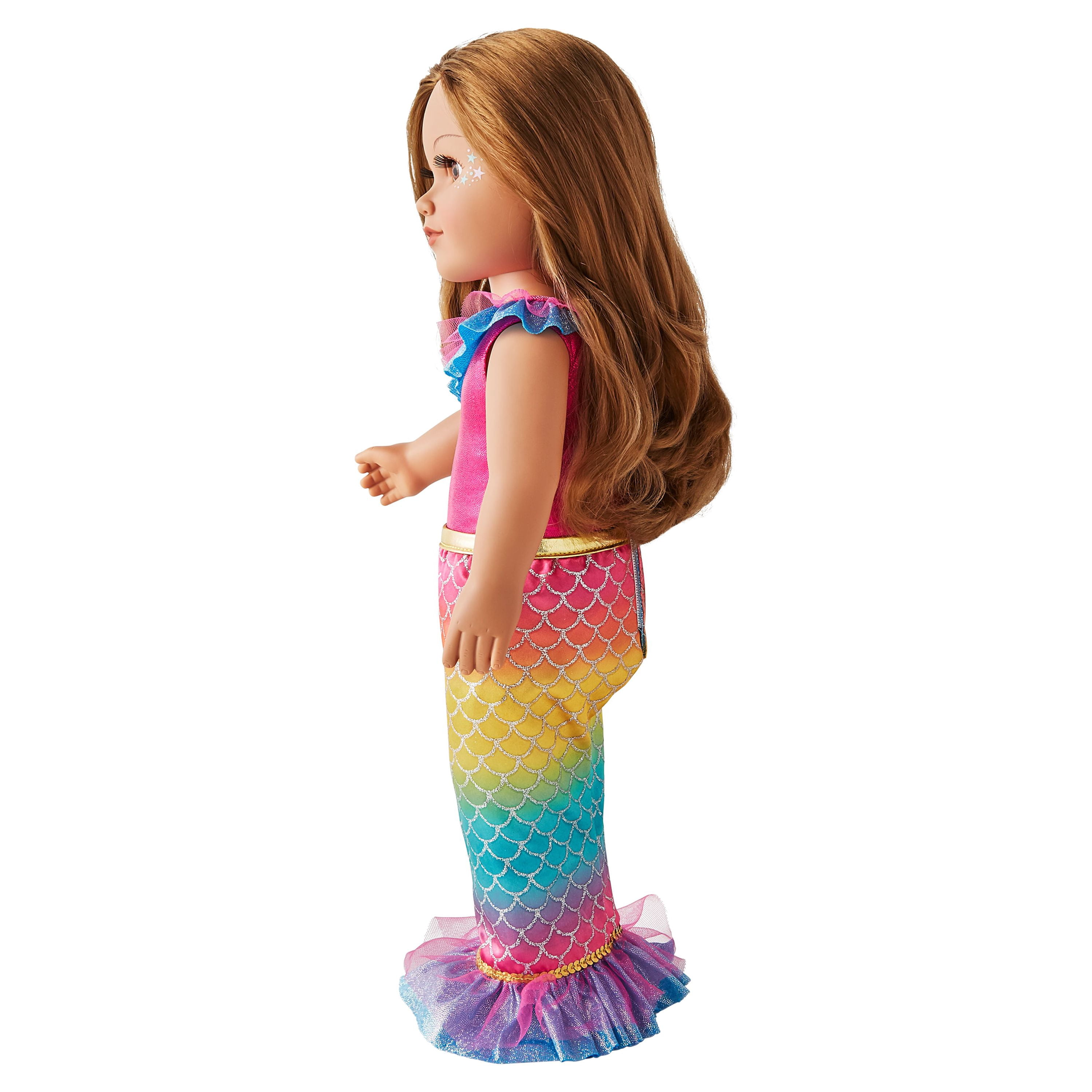 My Life As Poseable Mermaid Princess 18" Doll