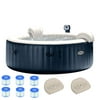 Intex 75" Round Hot Tub w/ Removable Seat (2 Pack) & Type S1 Filters (6 Pack)