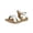 white, variant on Link Girls' Buckle Strap Sandals Color: black Size: 9 toddler
