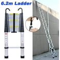 Telescoping Ladder 20FT Extension Ladder Aluminum Telescopic Ladder