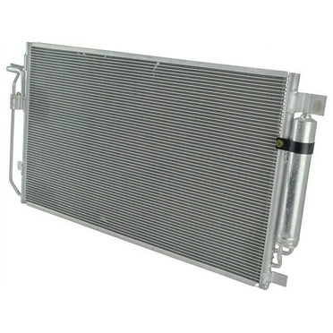 A/C Condenser and Receiver Drier Assembly - Compatible with 2007 - 2018 Nissan Altima 2008 2009 2010 2011 2012 2013 2014 2015 2016 2017
