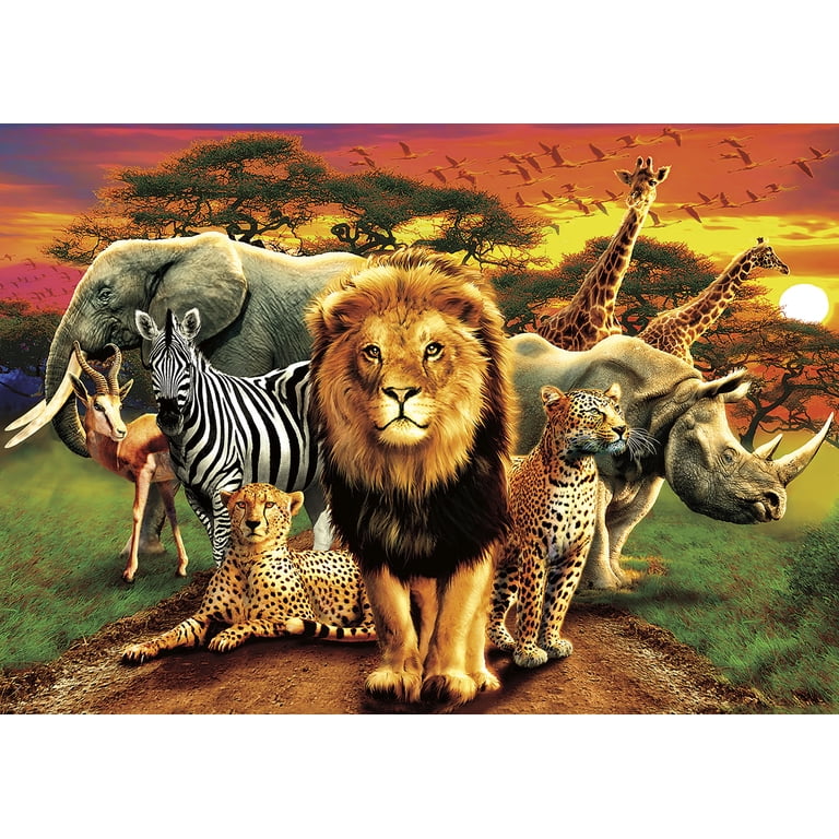 Buffalo Games - Amazing Nature Collection - African Beasts - 500