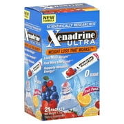 Xenadrine Ultra Weight Loss Drink Mix - Fruit Punch - 21 Packet