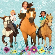 Angle View: Unique Spirit Riding Free Luncheon Napkins 6.5", 16 Ct., Multicolor, One Size (79202)