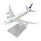 thumbnail image 3 of Modelo de avión de pasajeros de fundición a presión, modelo de avión simulado de aleación, juguete de colección, decoración del hogar para niños y adultos., 3 of 14