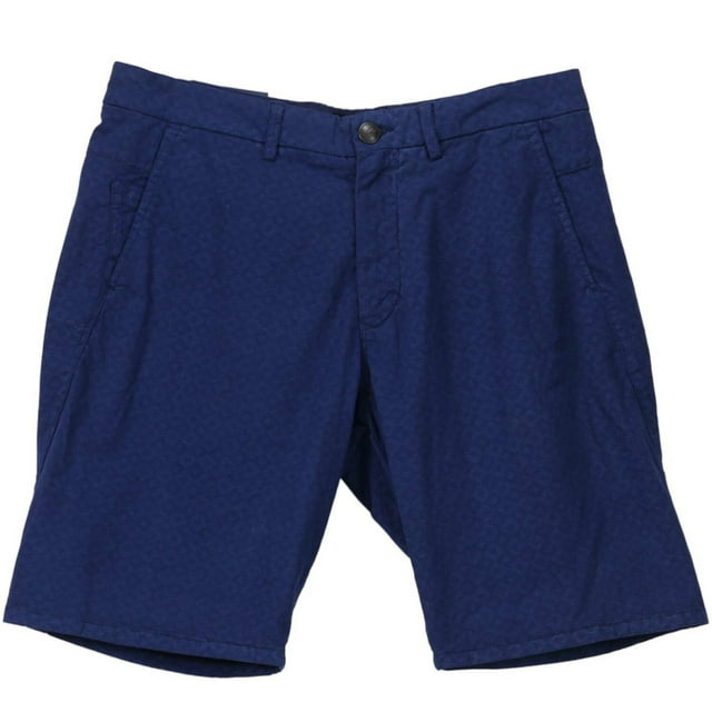 Good Man Brand Men's Blue Geo Print Shorts Board Short - 34