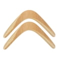 thumbnail image 1 of 2pcs Wooden Boomerang For Students Handcrafted Skill Toy For Outdoor Sports Fast Catch And Returning Boomerang For Throw And Catch Games, 1 of 9