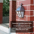 thumbnail image 5 of Solar Wall Lantern Lights, Solar Wall Lights Outdoor, Dusk to Dawn Motion Sensor Sconce IP65 Waterproof, Exterior Front Porch Security Lamps Wall Mount Patio Fence Decorative, 5 of 8