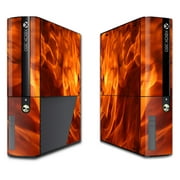 Angle View: MightySkins Skin Compatible With Microsoft Xbox 360E (3rd Gen) cover wrap skins sticker Backdraft