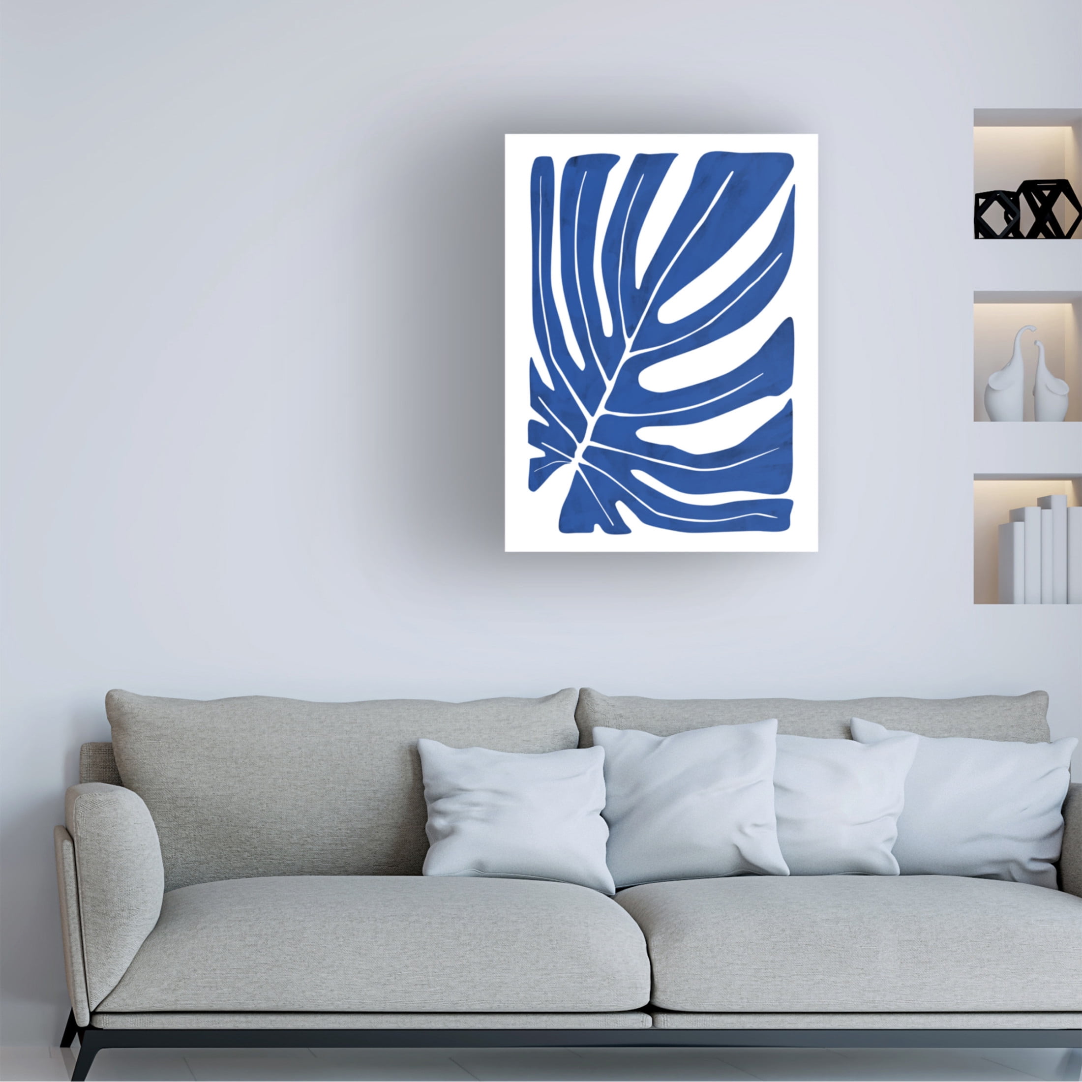 Trademark Fine Art Elena Ristova  Indigo52 Canvas Wall Art