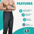 thumbnail image 4 of BROOKLYN VERTICAL Mens 3 Pack Fleece Active Jogger Sweatpants with Zipper Pocket and Drawstring Size S-2XL, 4 of 4