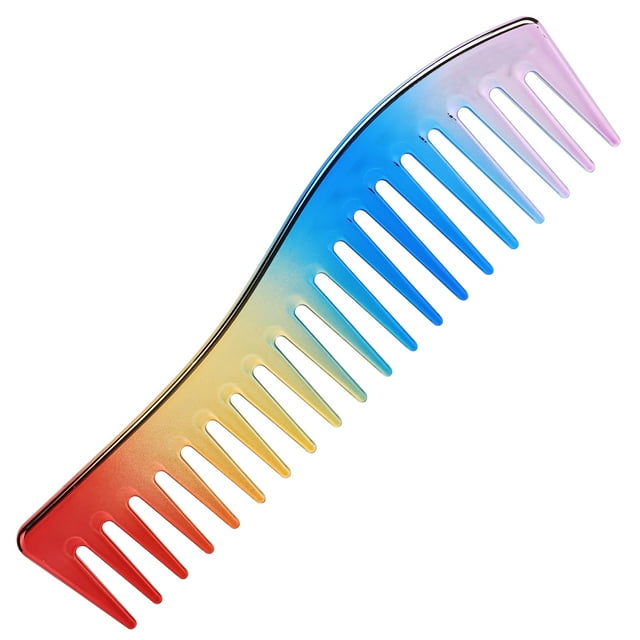 Wide Tooth Comb Set, Detangling Plastic Hair Comb for Women