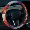 thumbnail image 2 of Halloween Ghost 14.5 Inch Printing PVC Leather Auto Accessories Car Wheel Cover, 2 of 6