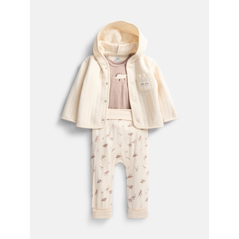 Jurassic World Baby 3-Piece Hooded Outfit Set photo 1