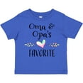 thumbnail image 3 of Inktastic Oma and Opa's Favorite- Heart Grandchild Boys or Girls Toddler T-Shirt, 3 of 5
