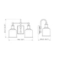thumbnail image 3 of 734-2V-CH-Z-Lite-Bryant - 2 Light Bath Vanity In Transitional Style-12.25 Inches Tall and 16 Inches Wide-Chrome Finish, 3 of 7