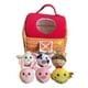 thumbnail image 1 of Animales de granja de peluche, juguetes de peluche, adorables mini animales de granja de peluche, juego de juguetes para niños, regalos de cumpleaños Estilo B, 1 of 8
