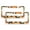 Pattern-831, variant on Rustic Pumpkin Fall Maple Leaves Harvest License Plate Frame 2 PCS Happy Fall Harvest Auto Car Accessories Tag Gift for Dad 2 Round Holes Aluminum License Plate Frames