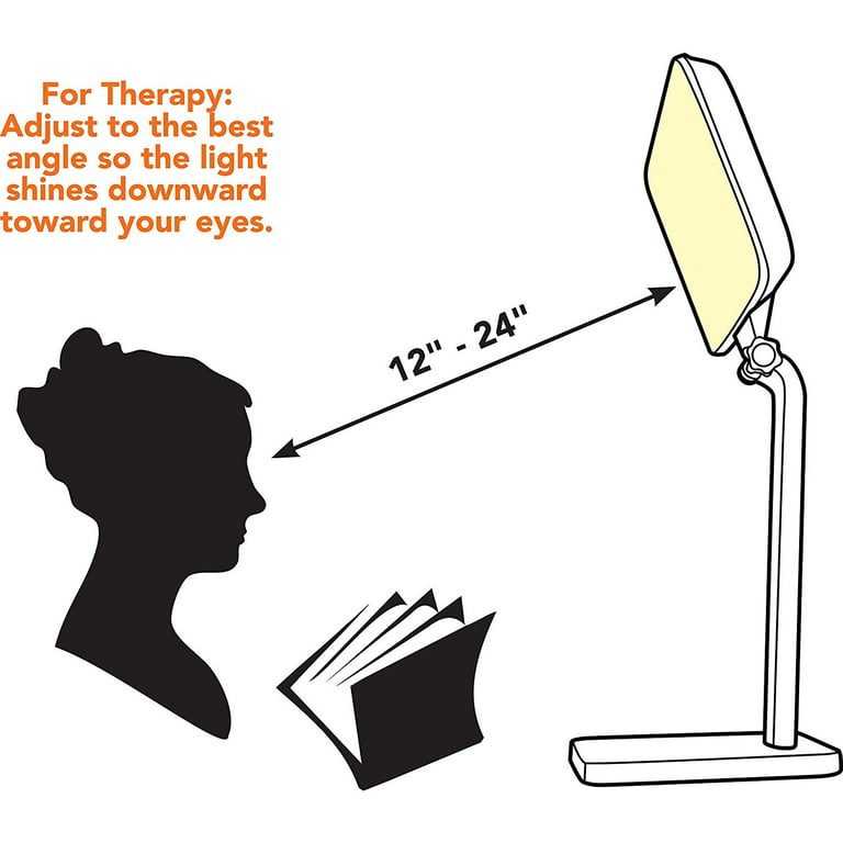  Theralite Aura Bright Light Therapy Lamp - 10,000 LUX