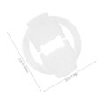 thumbnail image 2 of Hytrove 100Ud Abrazaderas Para Cables De Luces Exteriores Con Resistente Y Montaje, 2 of 8