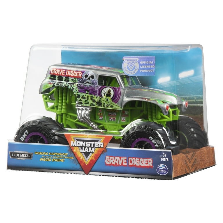 Monster Jam Grave Digger 1/24 スケール Amazon.com: Monster Jam, Official Grave Digger Monster Truck
