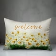 thumbnail image 3 of Creative Products Welcome Daisies 14x20 Indoor / Outdoor Pillow, 3 of 3