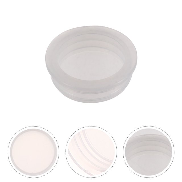 TABLETREANDS 100Ud Sellos Interiores Transparente Para Ideal Para Viajes Y Camping
